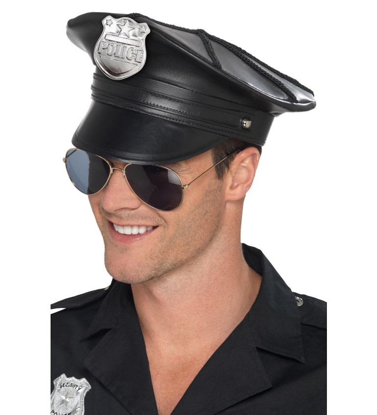 Policejní čepice kšilt