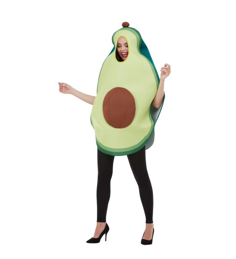 Vtipný kostým - avokádo