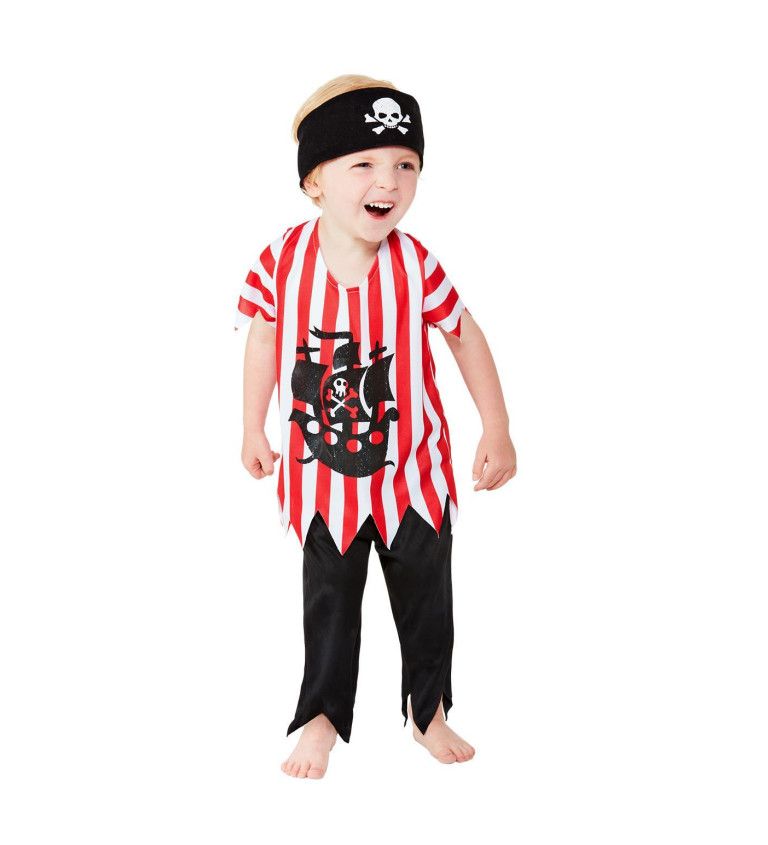 Pirátský dětský kostým