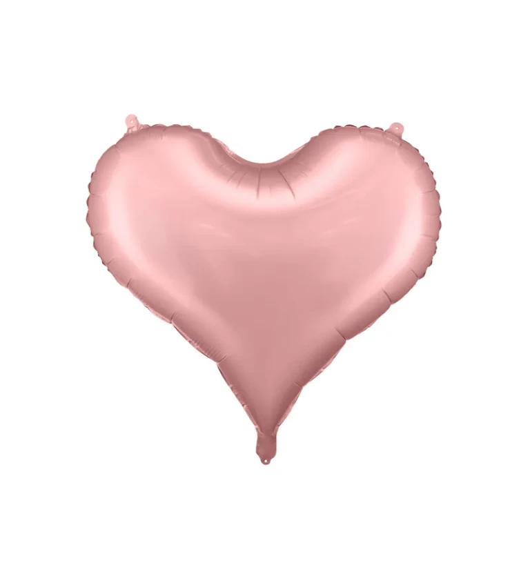 Foliový balonek - Srdce růžové