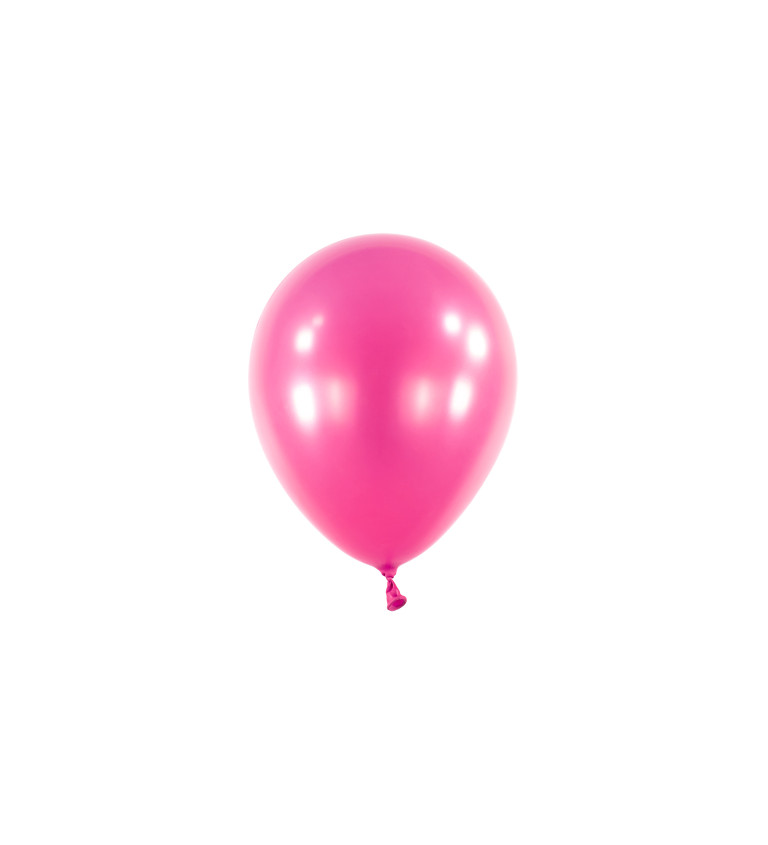 balonky metalic hot pink 13 cm