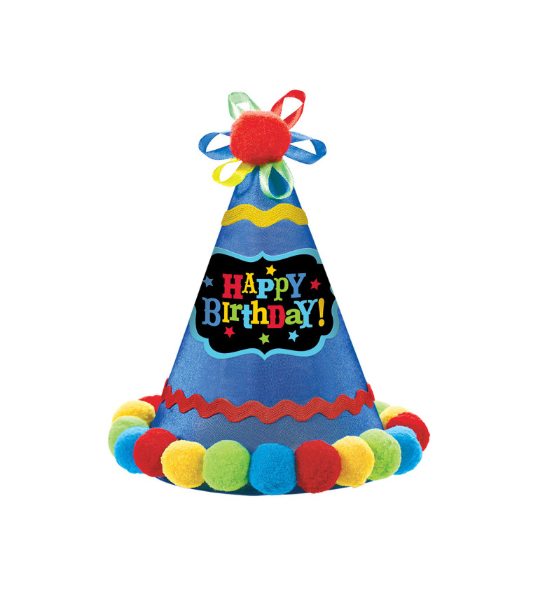Fóliový balónek - narozeninová čepička