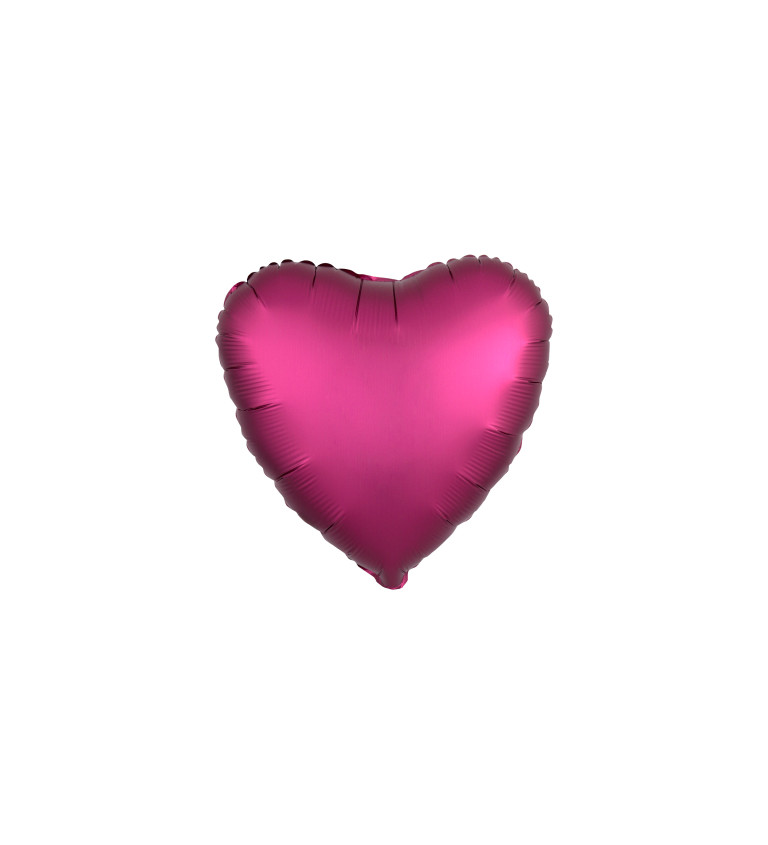 Balónek - fóliové srdce růžové