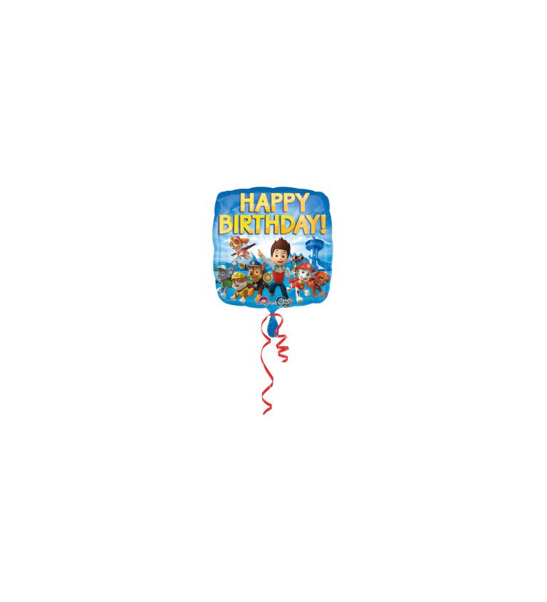 Narozeninový balónek - Tlapková patrola