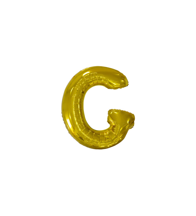 Zlatý balónek písmeno G