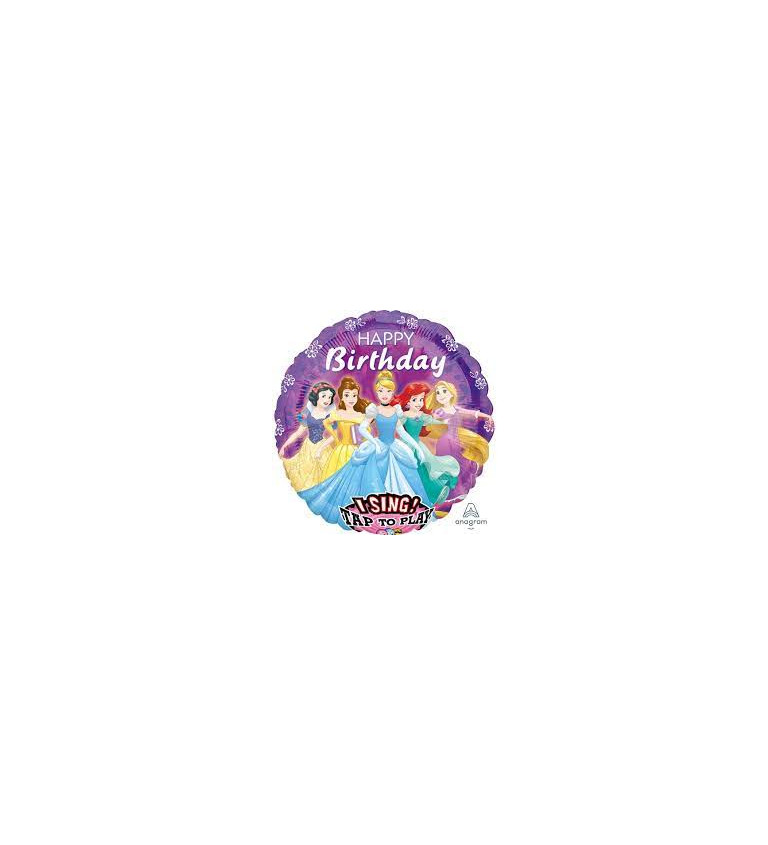 Zpívající balonek - Disney princezny