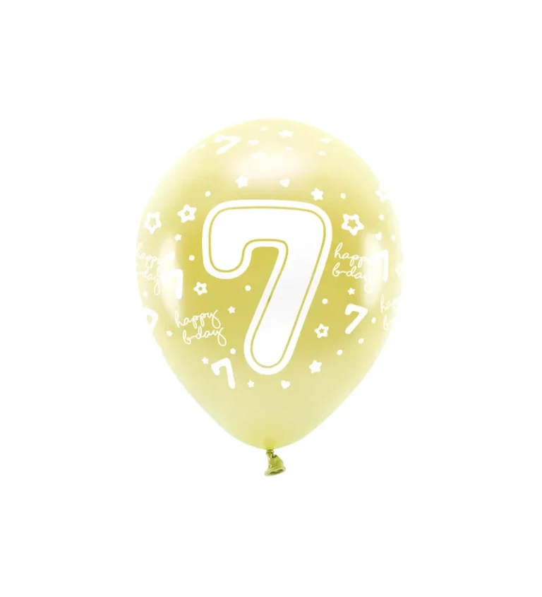 Balonky "7"  - 6ks