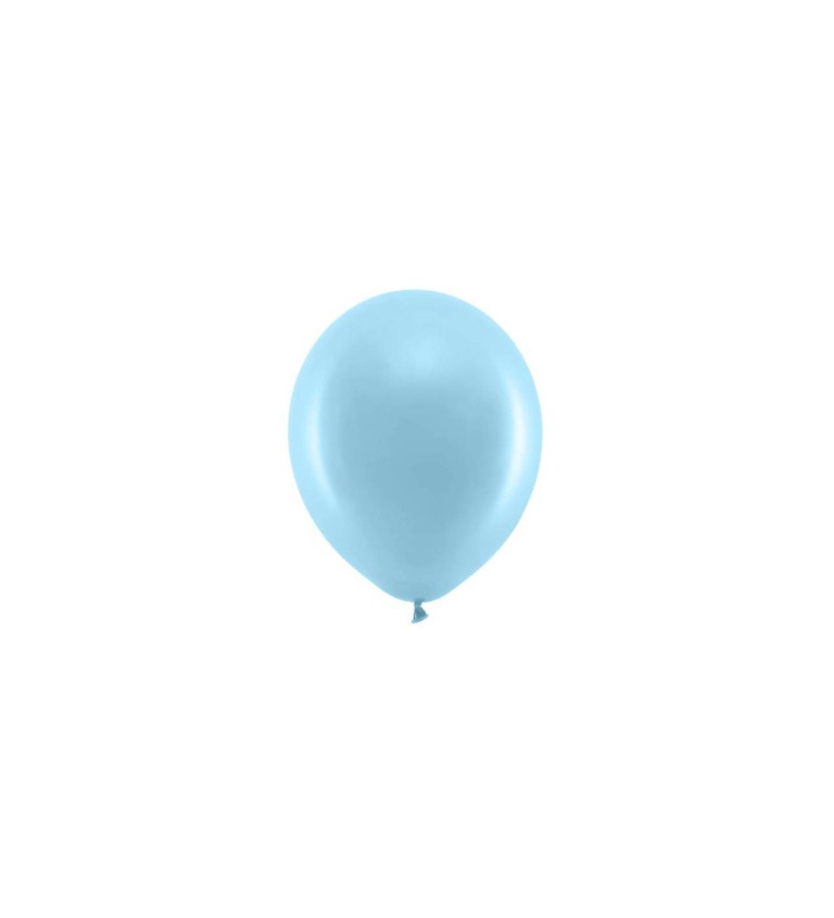 Rainbow balónky - pastelově modrá