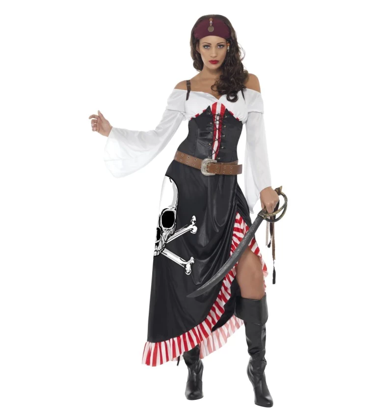 Kostým - Statečná pirátka
