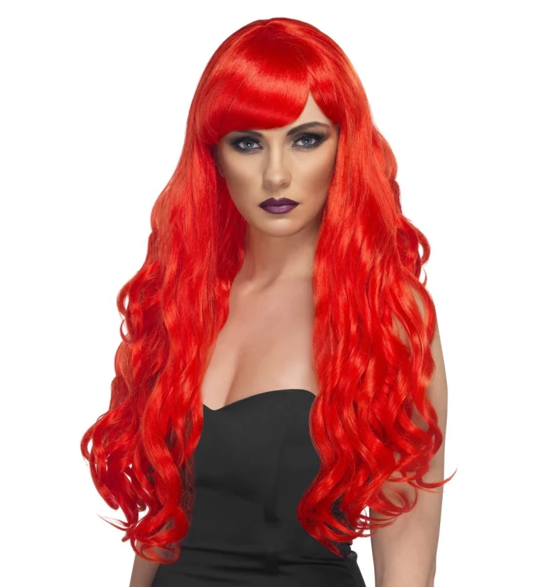 Dámská paruka Desire - červené vlasy