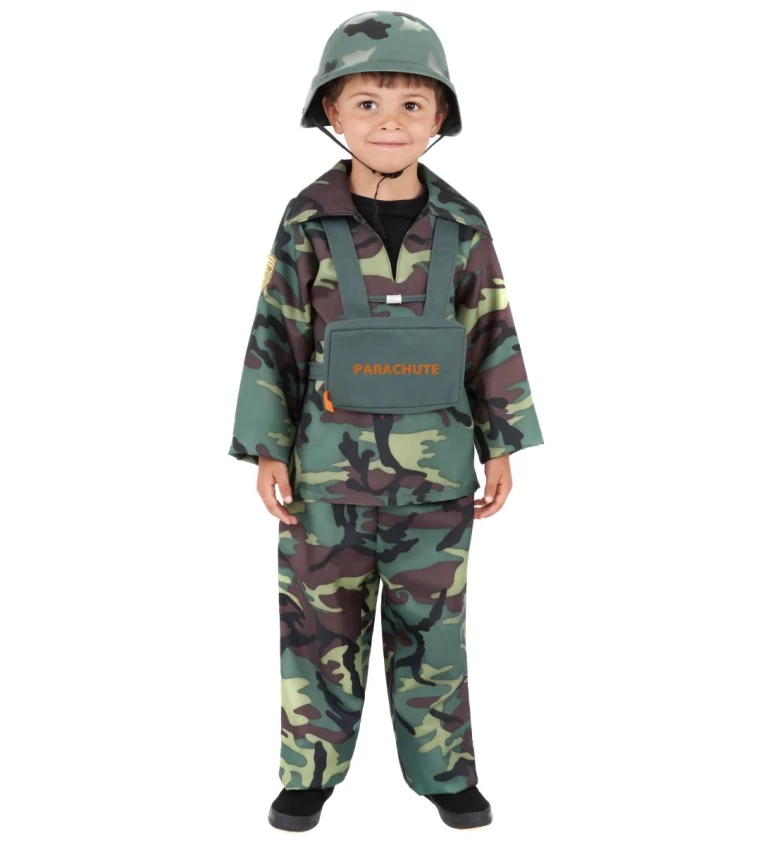 Dětský kostým - Voják s padákem