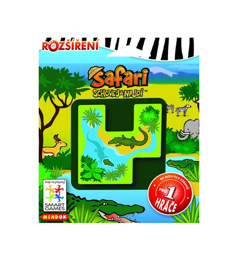 Safari schovej a najdi - společenská hra