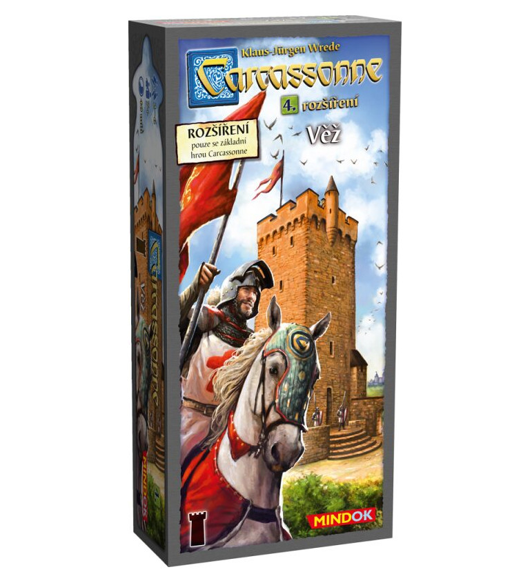 Carcassonne věž společenská hra