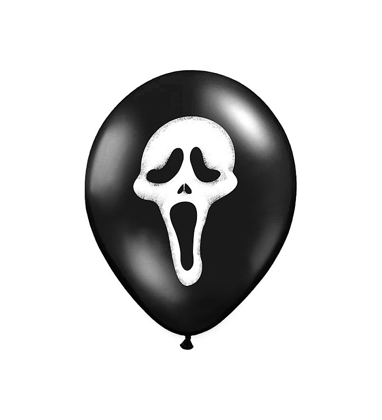 Černý balónek - Vřískot 6ks