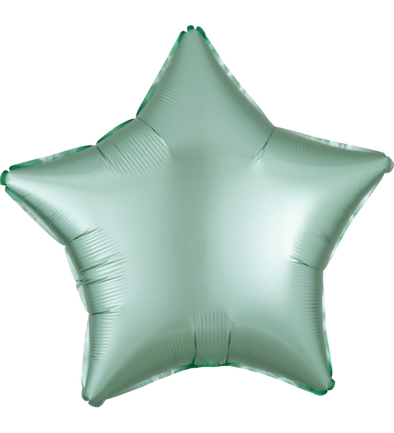 Balónek ve tvaru hvězdy - zelený