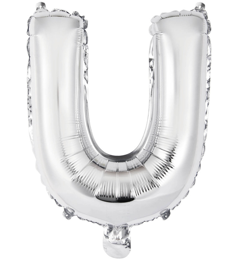 Malý stříbrný balón U