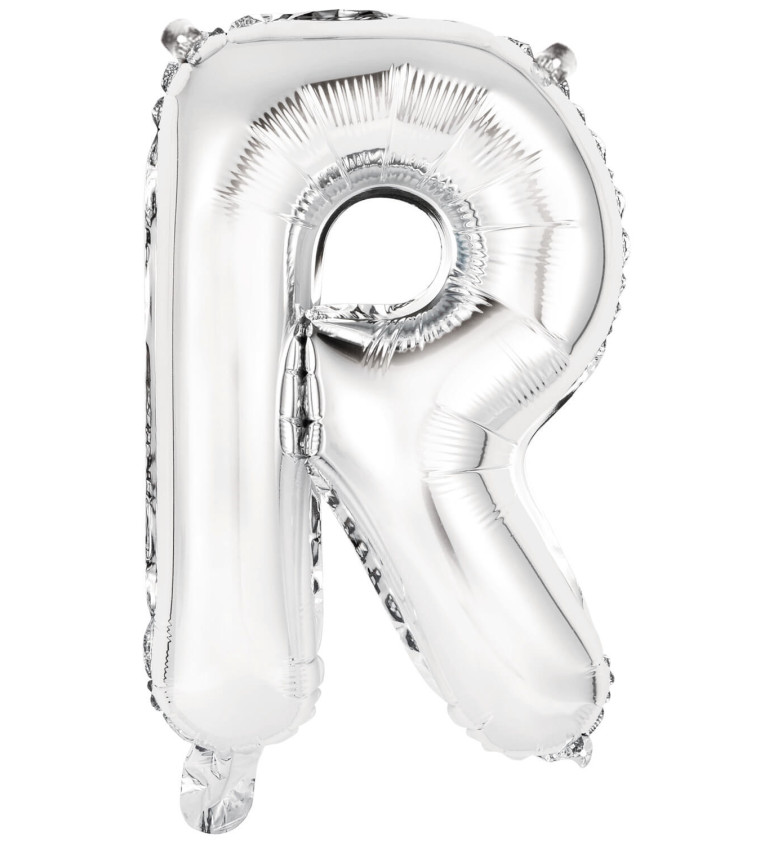 Mini stříbrný balónek - B