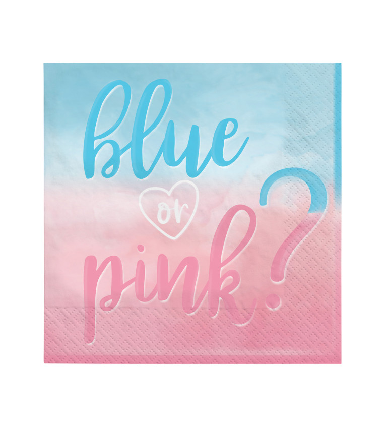 Ubrousky - blue or pink