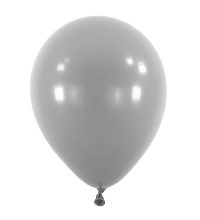 Balónky dekorační šedé
