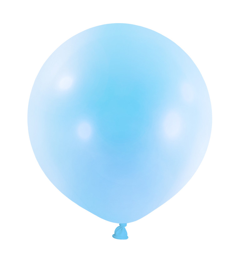 Balónky pastelové modré