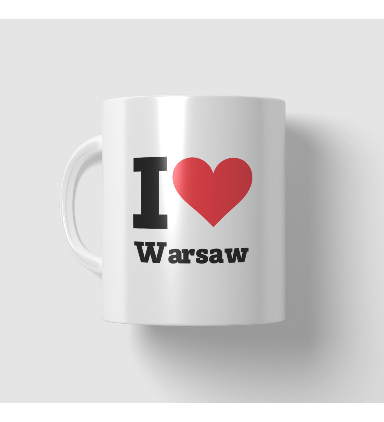 Hrnek - I love Warsaw