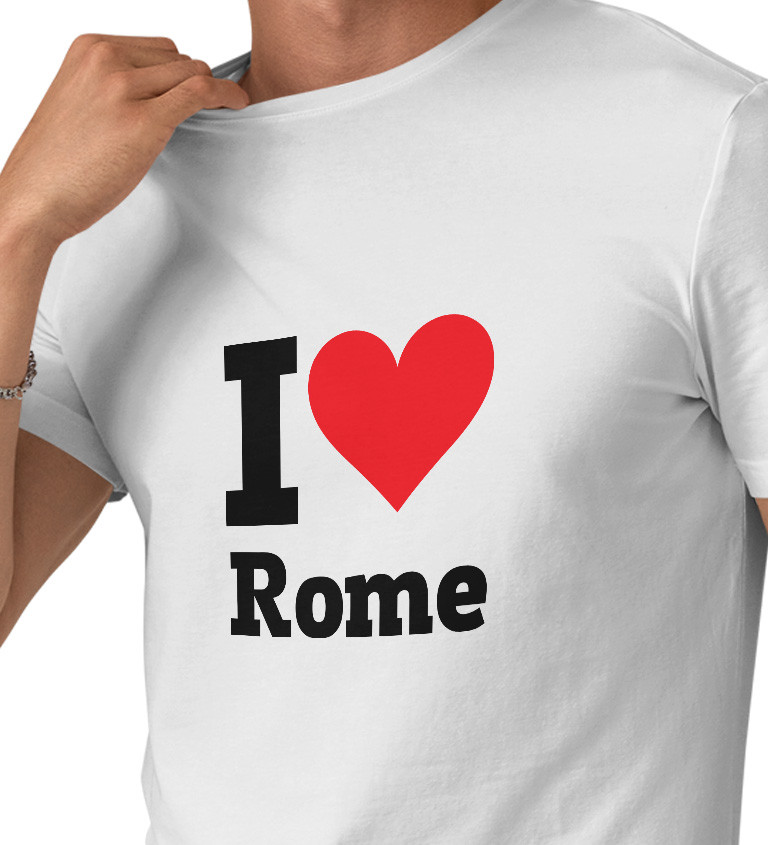 Pánské triko - I love Rome