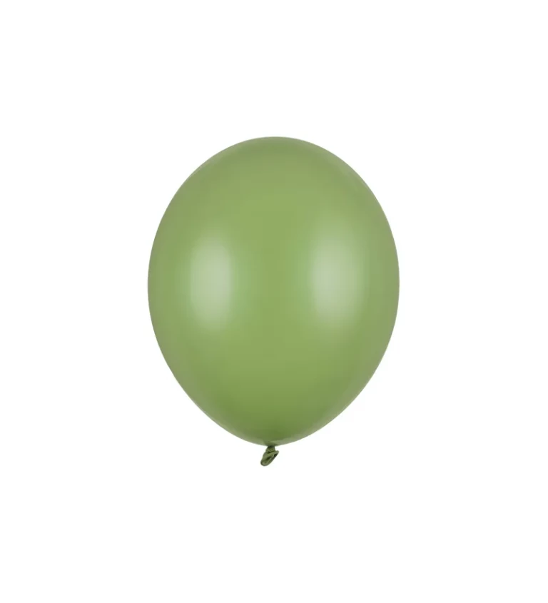 Měchové zelené latexové balóny