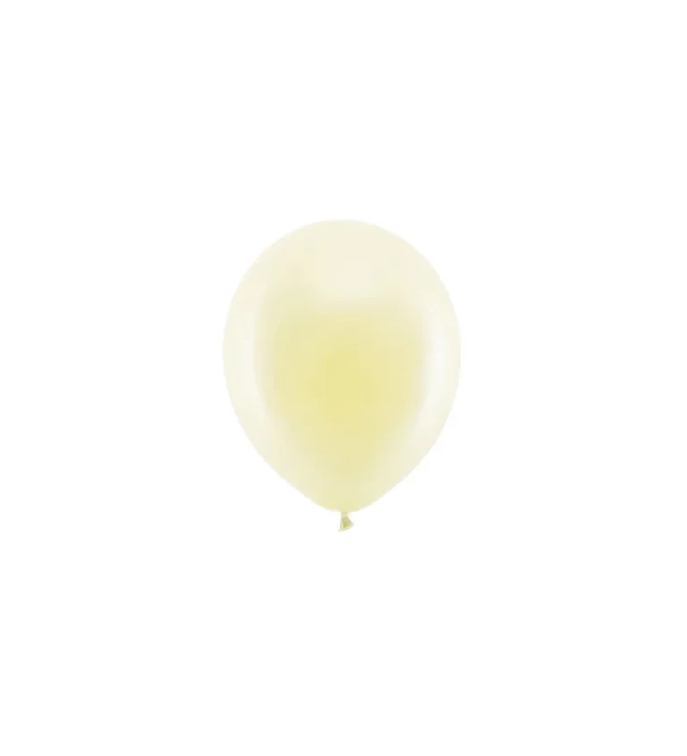 Krémové pastelové balónky