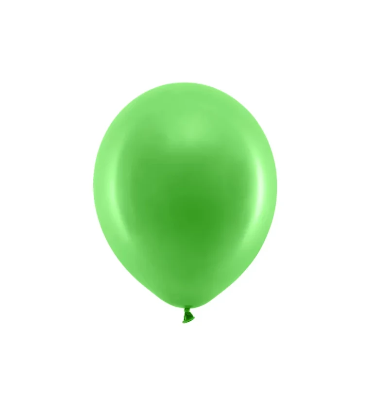 Zelené pastelové balónky