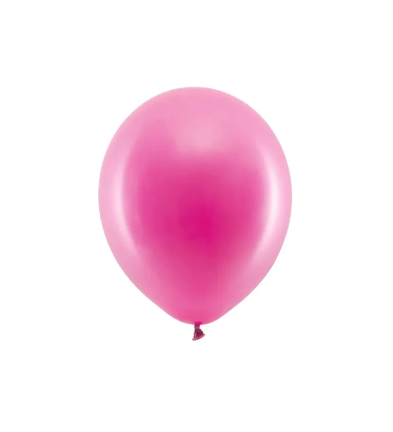 Fuchsiové pastelové balónky