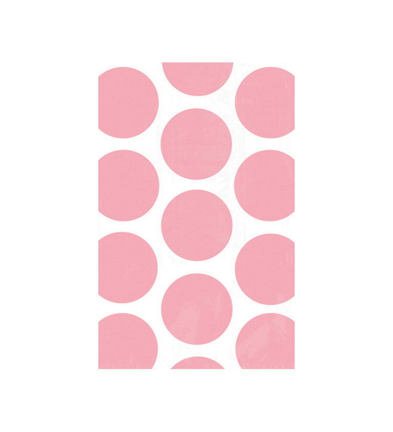 Dárkové sáčky - růžové puntíky