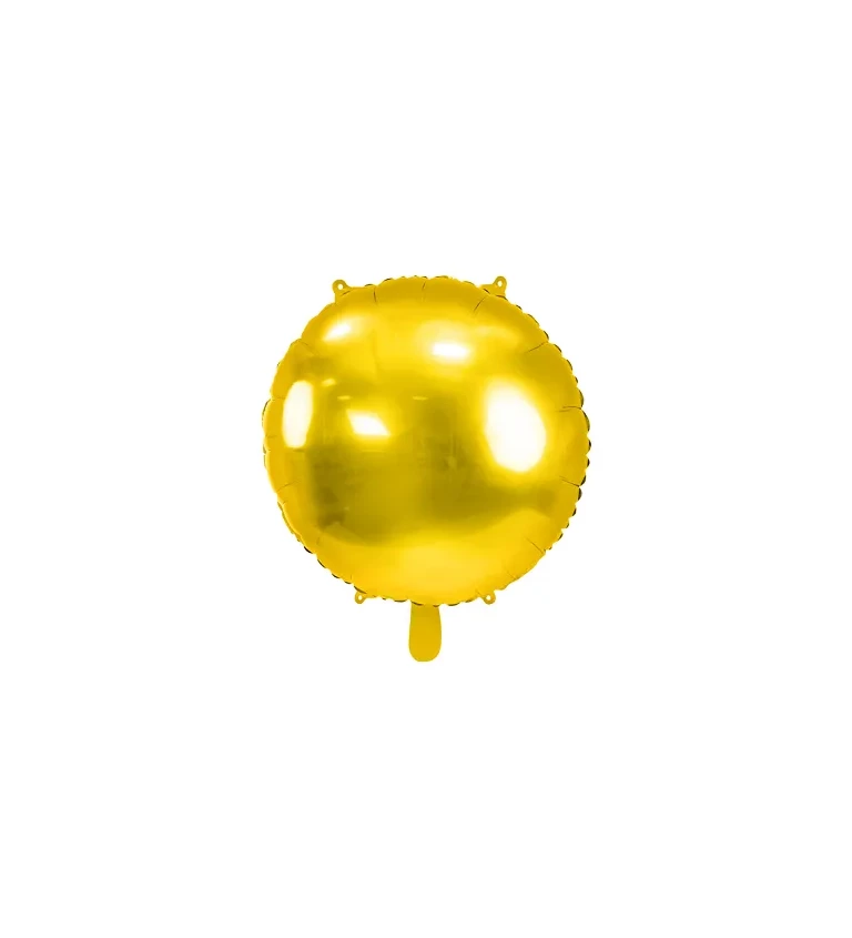 Fóliový zlatý balón