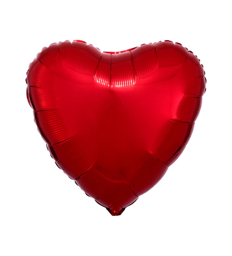 Balónek červené srdce