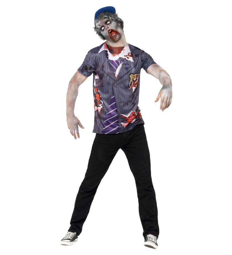 Pánský kostým zombie student