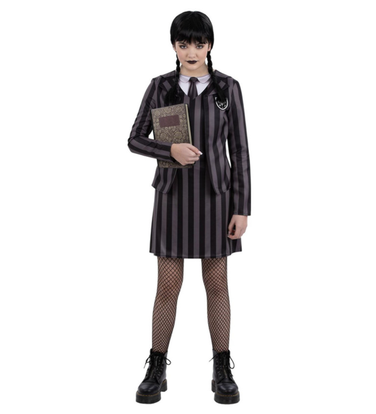 Dívčí kostým Gotické školní uniformy
