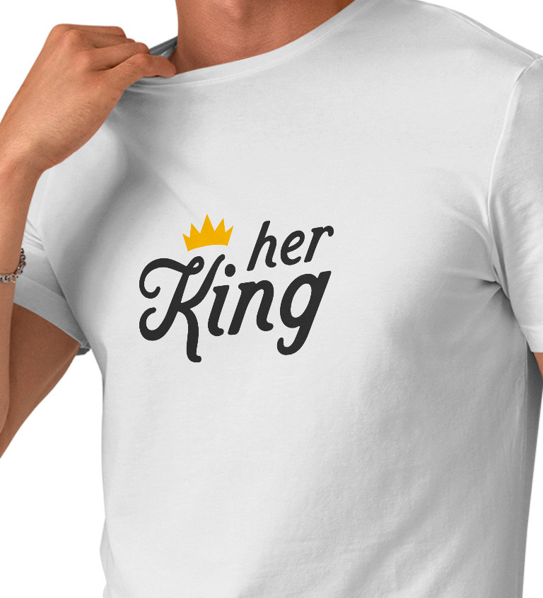 Pánské triko - Her king