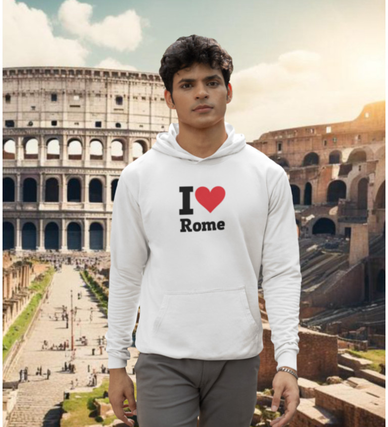 Nažehlovací motiv: I love Rome