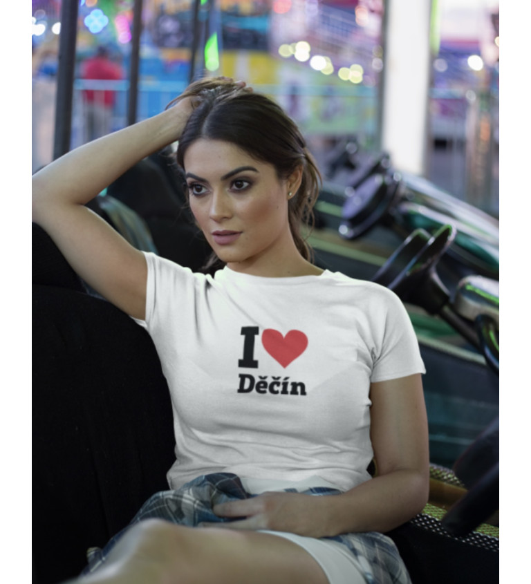 Nažehlovací motiv: I love Děčín