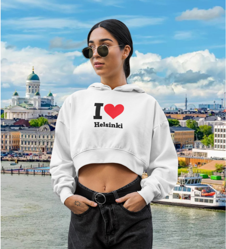 Nažehlovací motiv: I love Helsinki