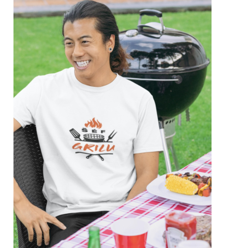 Nažehlovací motiv: Šéf grilu