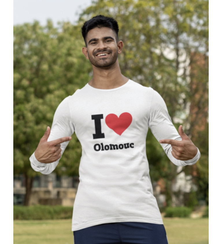 Nažehlovací motiv: I love Olomouc