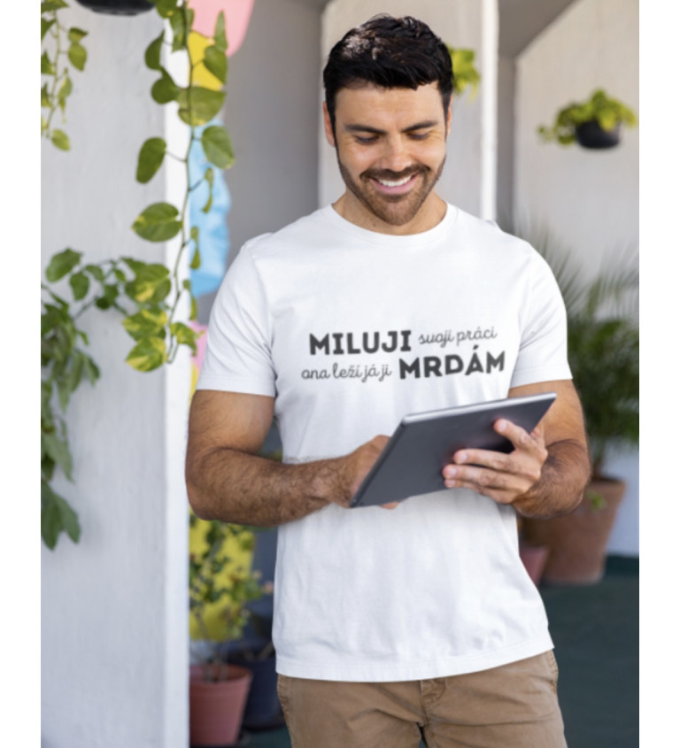 Nažehlovací motiv: Miluji svou práci