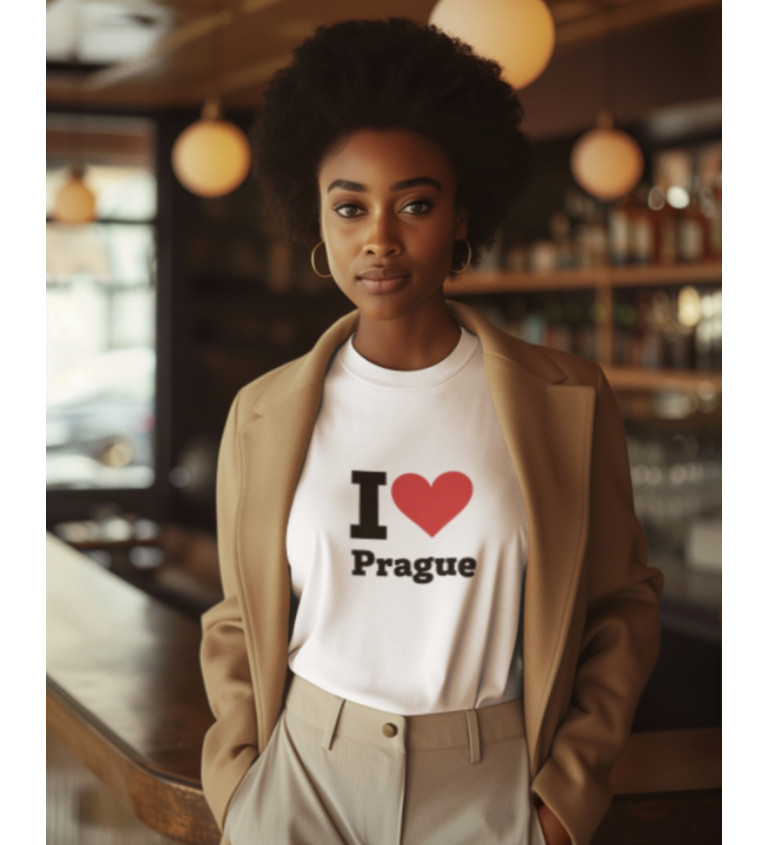 Nažehlovací motiv: I love Prague