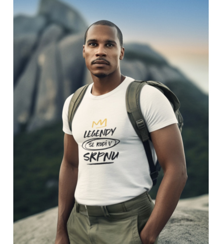 Nažehlovací motiv: Legendy se rodí v srpnu