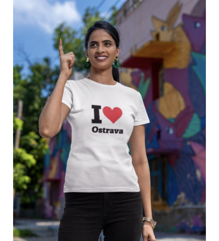 Nažehlovací motiv: I love Ostrava