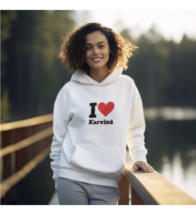 Nažehlovací motiv: I love Karviná
