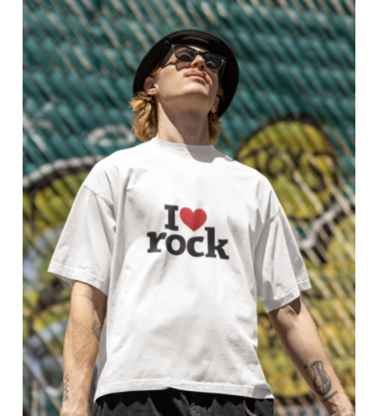 Nažehlovací motiv: I love rock