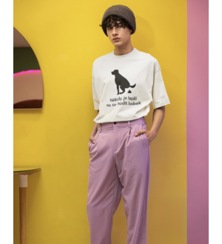 Nažehlovací motiv: Někdy je lepší na to hodit bobek