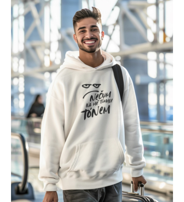 Nažehlovací motiv: Nečum na mě tímhle tónem