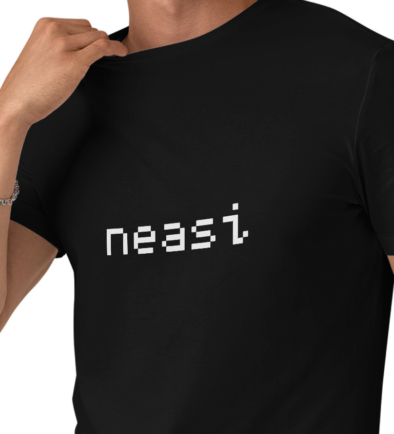 Černé pánské tričko – Neasi